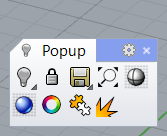 Pop-up Toolbar